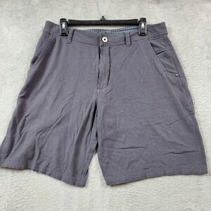 Lululemon Shorts Mens 32 Gray Houndstooth Golf Chino Preppy Casual Stretch